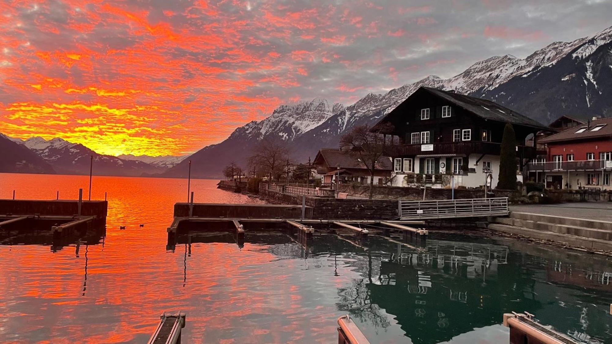 Chalet Romantica Carpe Diem Best View Best Location Brienz  Eksteriør bilde